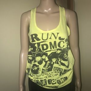 80s/90s inspired Run DMC tank top
